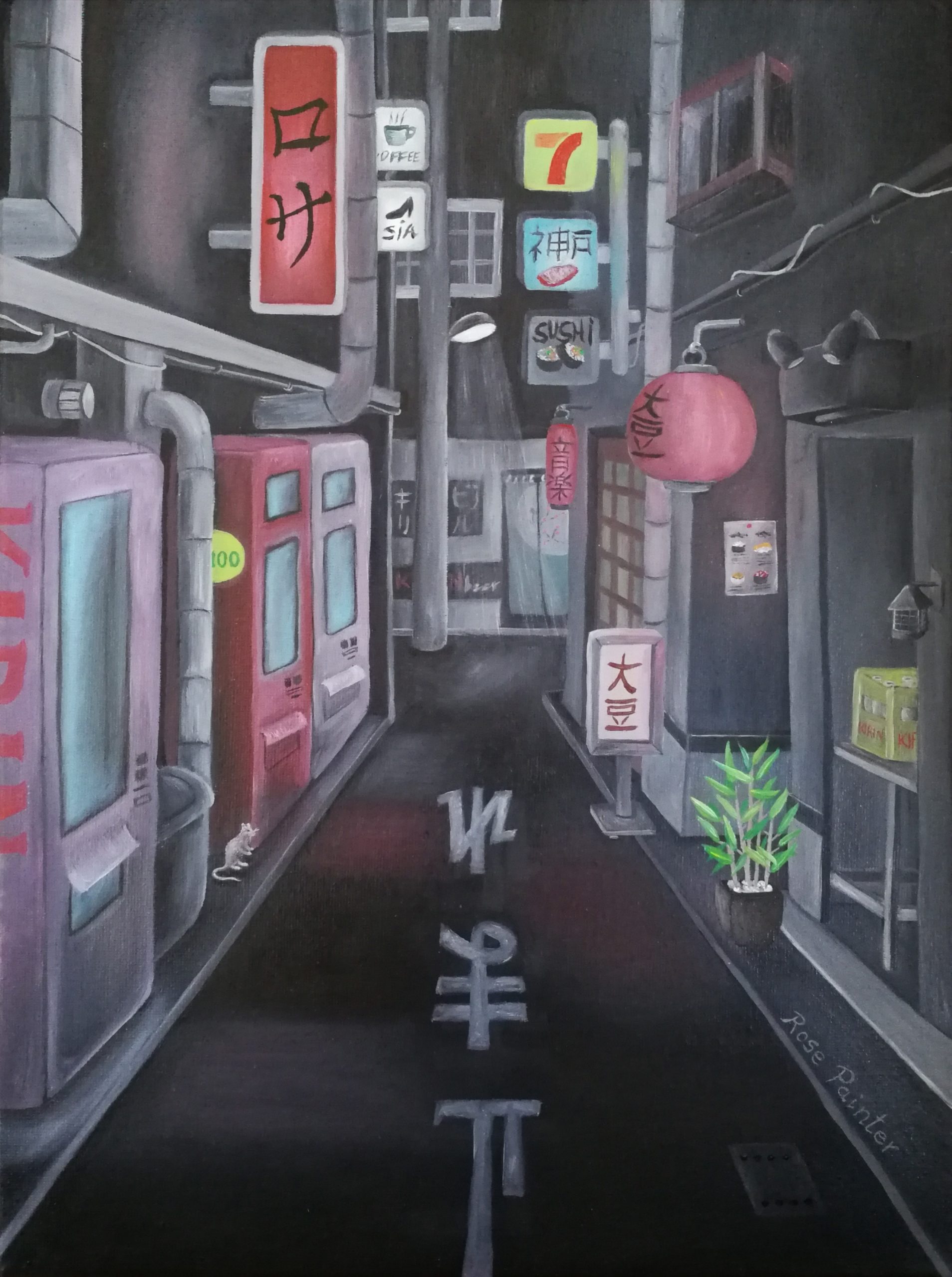 Paseo nocturno por Tokio